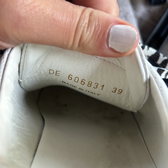 Yves Saint Laurent “Andy” Perforated Low Top Sneakers - Picture 14 of 16